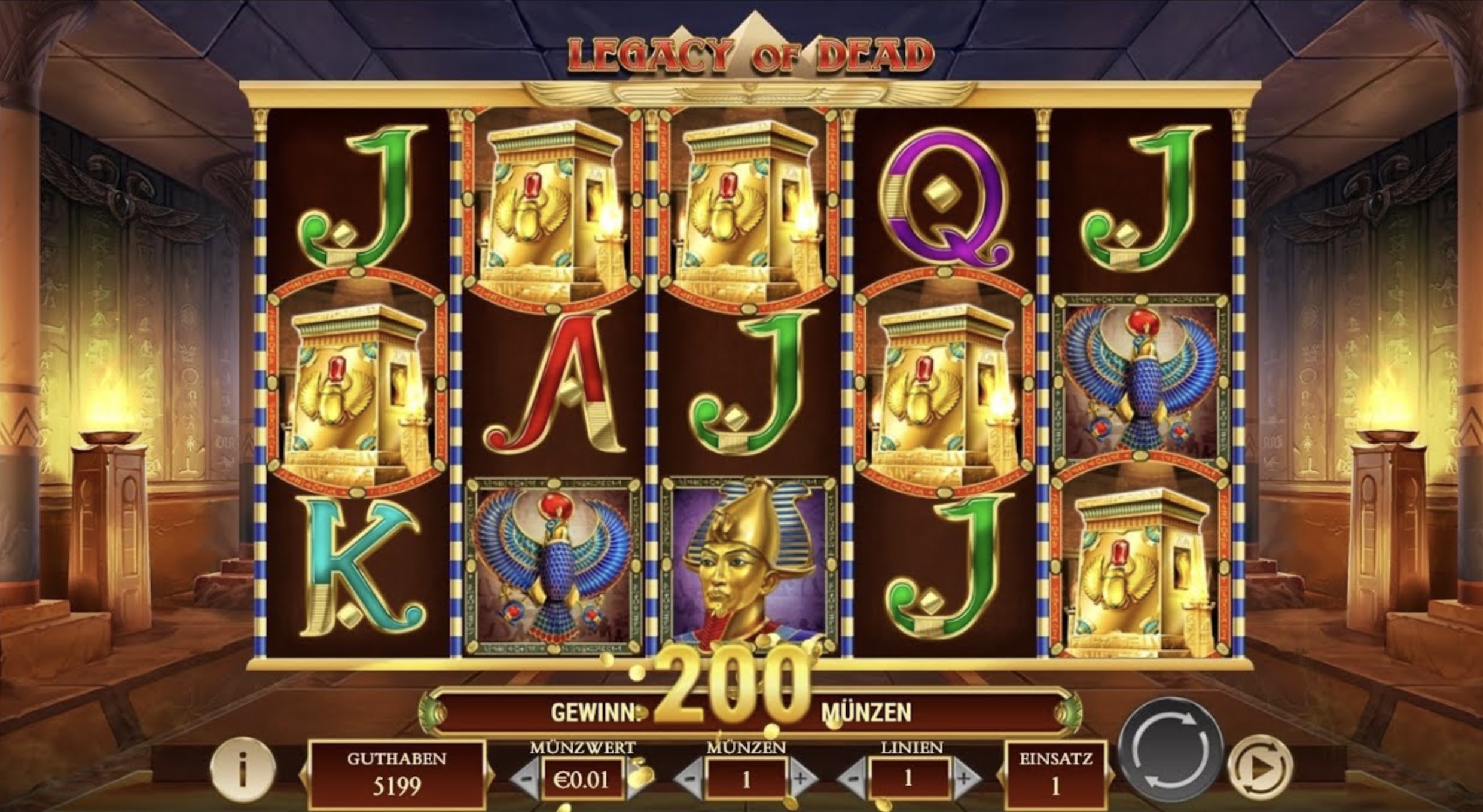 Legacy of Dead   -   Legzo Casino